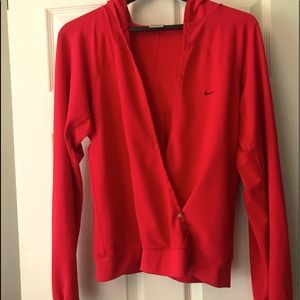 Hot pink Nikey cross wrap